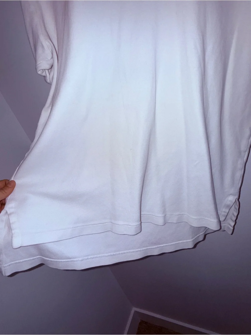 Ralph Lauren White Short-Sleeve Polo with Pony Logo